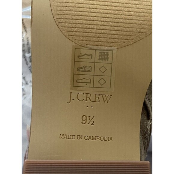 J.CREW Sueded Flat Ankle Boots Size 9.5 Grey NIB Fall Modern Preppy Casual - Picture 10 of 10